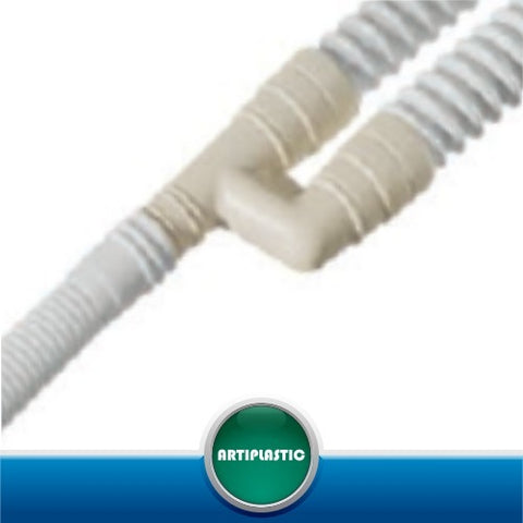 0021GY Giunto a Y per tubo spiralato e corrugato - Diametro 16-18 mm