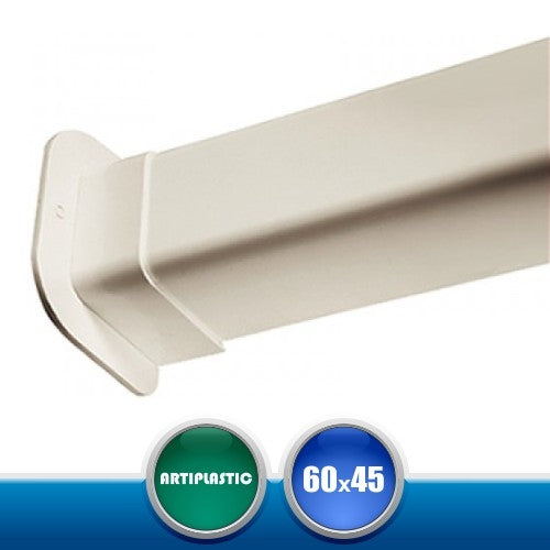 0610PM Passaggio a Muro per Canaline Installazione Climatizzatori - 60x45 mm