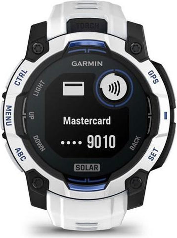 Garmin Instinct 3 Solar 45mm Schwarz/Steinwei mit Silikon-Wechselarmband 22 mm (010-02934-03)