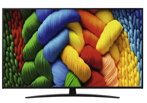 LG 55NANO81A6A - 139 cm LED-Fernseher, 55 Zoll, Auflsung: 3.840x2.160 Pixel, 4K Ultra HD, 4K AI Upscaling, Direct LED-Backlight, High Dynamic Range (HDR 10), Hybrid Log Gamma (HLG), alpha7 Gen8 AI