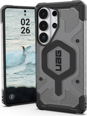UAG Urban Armor Gear Pathfinder Case mit Magnet-Modul Samsung Galaxy S26 Ultra ash (grau transparent)/schwarz 214526113140 (214526113140)