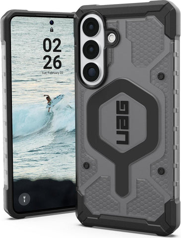 UAG Urban Armor Gear Pathfinder Case mit Magnet-Modul Samsung Galaxy S26+ ash (grau transparent)/schwarz 214527113140 (214527113140)