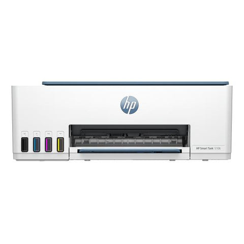 HP Smart Tank Stampante multifunzione 5106, Colore, Stampante per Abitazioni e piccoli uffici, Stampa, copia, scansione, wireless; Serbatoio stampante (tank) per grandi volumi di documenti; stampa da