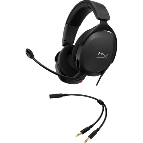 HYPERX CLOUD STINGER 2 CORE CUFFIE GAMING OVER-EAR LEGGERE CON MICROFONO FUNZIONE MICROFONO GIREVOLE A SILENZIO DTS: AUDIO SPAZIALE X DRIVER DA 40 mm