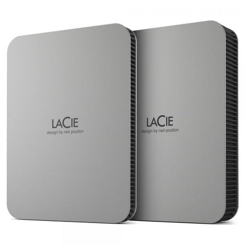 LaCie Mobile Drive (2022) disco rigido esterno 5000 GB Argento