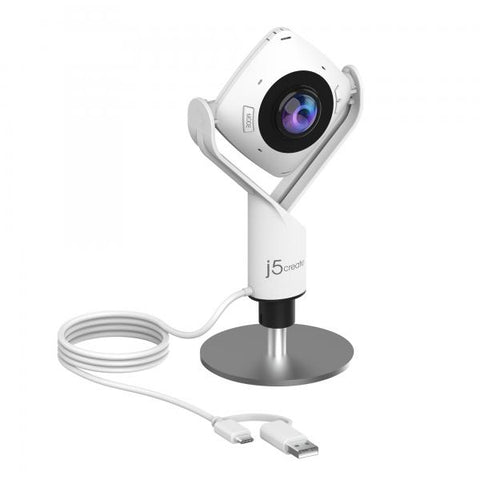 j5create JVCU360-N Webcam panoramica a 360 (J5CREATE 360 ALL AROUND WEBCAM)