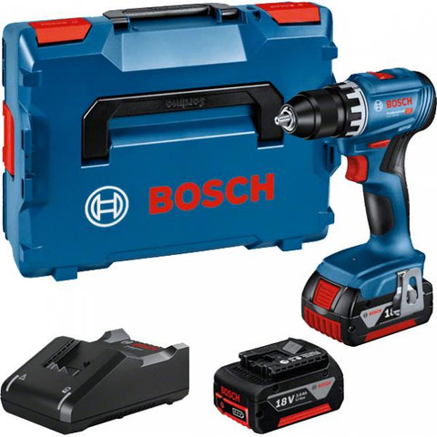 Bosch GSR 18V-45 Professional 500 Giri/min Senza chiave 900 g Nero, Blu