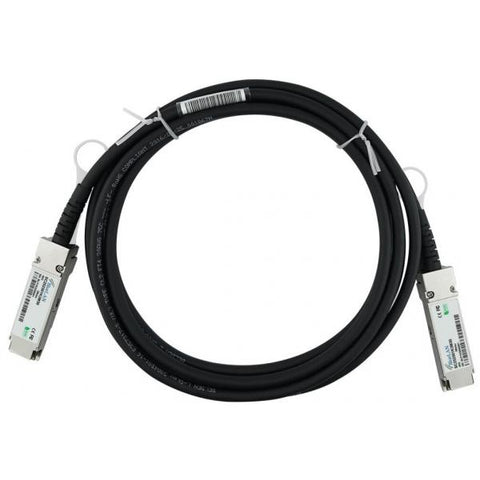 BlueOptics AXLC761-10000S-BL cavo InfiniBand 1 m QSFP Nero, Argento