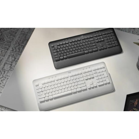 LOGITECH SIGNATURE K650 TASTIERA WIRELESS BLUETOOTH O RICEVITORE USB LOGI BOLT CON POGGIAPOLSI QUERTY ITALIANO GRAPHITE