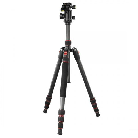 Hama Ramble II Duo Carbon treppiede Smartphone/macchina fotografica digitale 4 gamba/gambe Carbonio