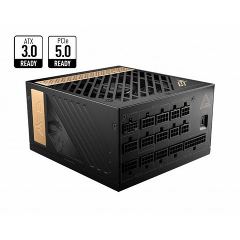 MSI MEG Ai1300P PCIE5 ALIMENTATORE MODULARE 1.300 W 80 PLUS GOLD 24-PIN ATX NERO