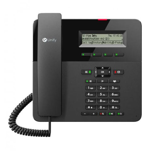Unify OpenScape Desk Phone CP210 Telefono analogico Nero