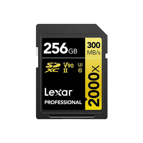 Lexar LSD2000256G-BNNNG memoria flash 256 GB SDXC Classe 10