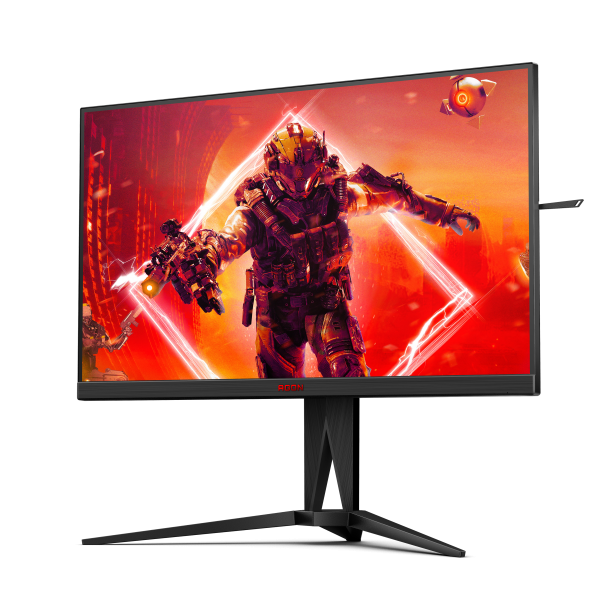 AOC AGON 5 AG275QZN/EU Monitor PC 68,6 cm (27") 2560 x 1440 Pixel Quad HD Nero, Rosso