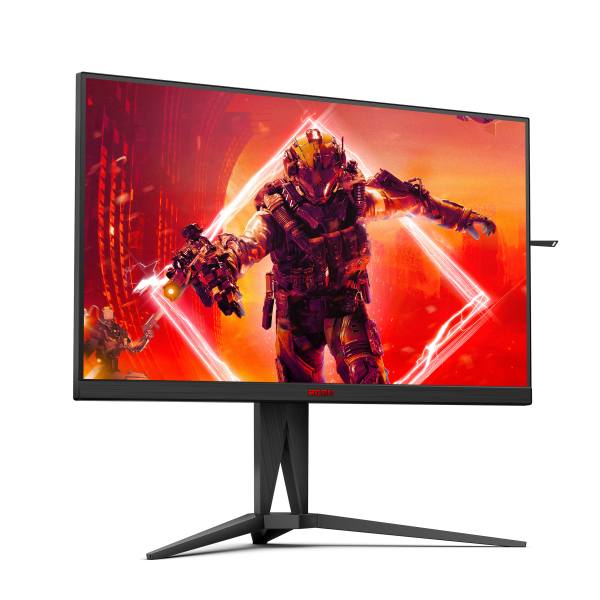 AOC AGON 5 AG275QZN/EU Monitor PC 68,6 cm (27") 2560 x 1440 Pixel Quad HD Nero, Rosso
