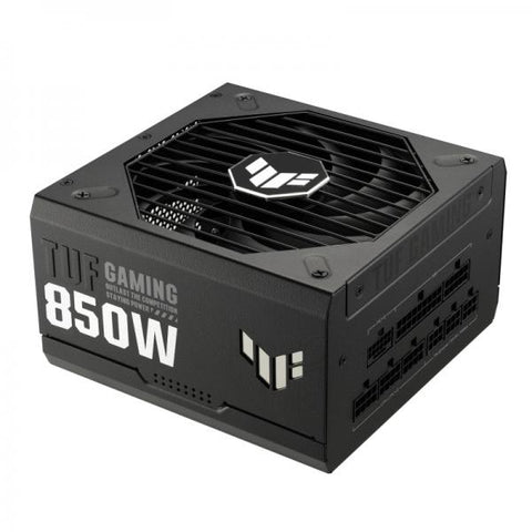 Fuente de alimentación ASUS TUF Gaming 850W Gold para ordenador, conector ATX de 24 pines, color negro
