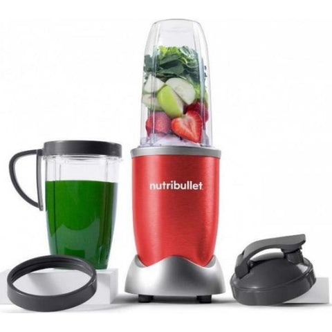 NutriBullet NB907R 0,9 L Frullatore per cottura 900 W Rosso, Argento