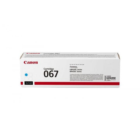 Canon 067 cartuccia toner 1 pz Originale Ciano (CARTRIDGE 067 C)
