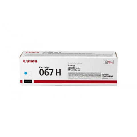 TONER CANON 067H C CIANO 2350PP X LBP631CW LBP633CDW MF657CDW MF655CDW MF651CW