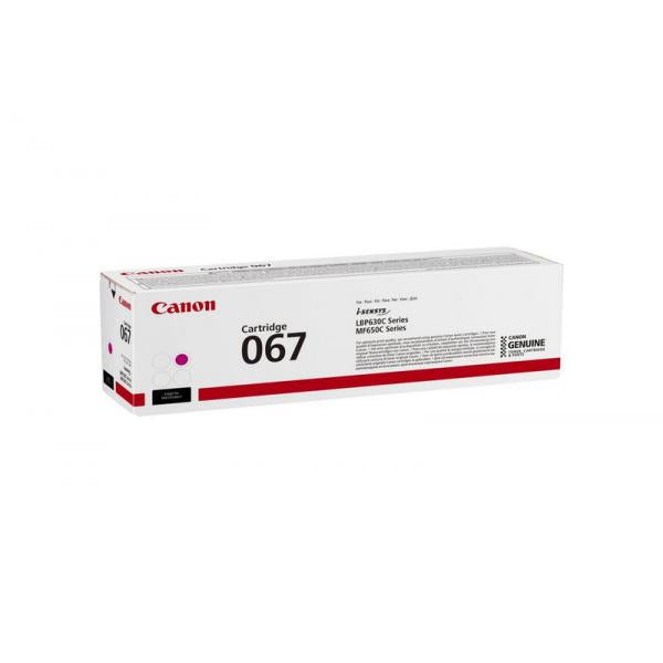 TONER CANON 067 M MAGENTA 1.250PP X LBP631CW LBP633CDW MF657CDW MF655CDW MF651CW