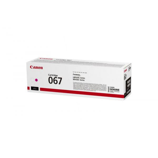 TONER CANON 067 M MAGENTA 1.250PP X LBP631CW LBP633CDW MF657CDW MF655CDW MF651CW