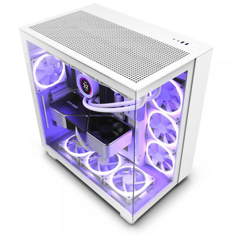 NZXT H9 Torre Midi Blanca