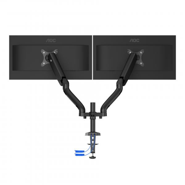 AOC AD110DX supporto da tavolo per Tv a schermo piatto 80 cm (31.5") Occhiello Nero