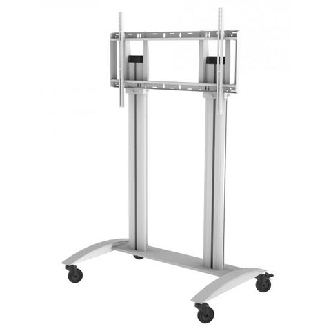 Peerless SR598W carrello e supporto multimediale Bianco Pannello piatto Carrello multimediale (FLAT PANEL CART FOR 55 TO 98 DISPLAY)