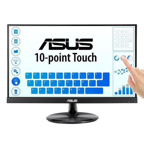 ASUS VT229H 21.5" TOUCH SCREEN FULL HD IPS 16:9 250 CD/mq 5ms 1000:1 ALTOPARLANTI VGA HDMI NERO