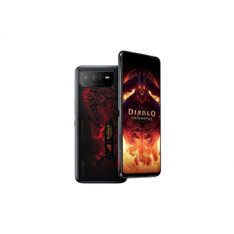ASUS ROG Phone 6 Diablo Immortal Edition 17,2 cm (6.78") Doppia SIM Android 12 5G USB tipo-C 16 GB 512 GB 6000 mAh Nero, Rosso