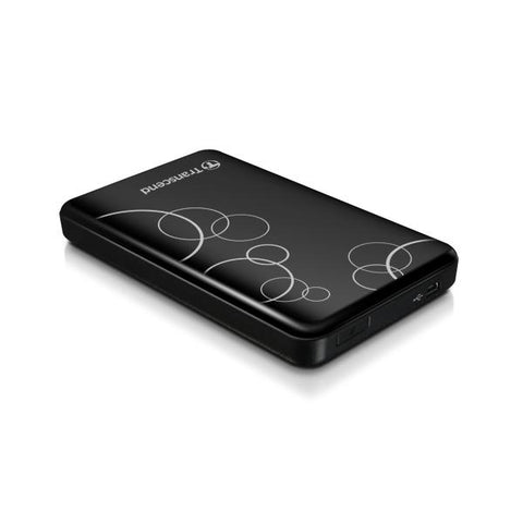Transcend StoreJet 25A3K disco rigido esterno 1000 GB Nero