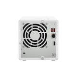 QNAP TS-364-8G NAS TOWER INTEL CELERON N5095 2.9GHz RAM 8GB LAN 100,1000,2500 Mbit/s 3 ALLOGGIAMENTI SATA III BIANCO