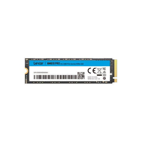 *** Lexar NM610PRO M.2 1 TB PCI Express 3.0 NVMe (1TB Lexar NM610 Pro M.2 2280 PCIe Gen 3x4 NVMe SSD)