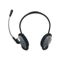 ADJ CF090 EASY BACKHEADSET CUFFIE CON MICROFONO NERO/GRIGIO