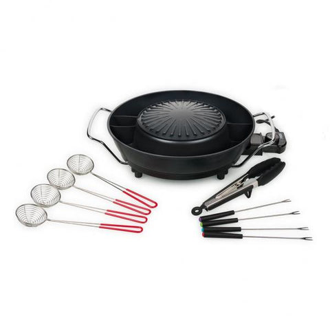 Tristar PZ-9131 griglia di cottura elettrica Libera installazione 1800 W Nero