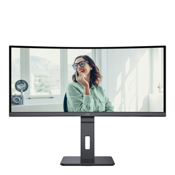 AOC CU34P3CV Monitor PC 86,4 cm (34") 3440 x 1440 Pixel UltraWide Quad HD LED Nero