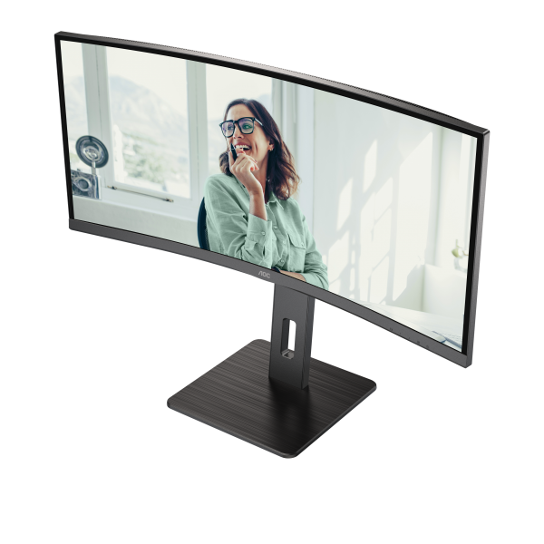 AOC CU34P3CV Monitor PC 86,4 cm (34") 3440 x 1440 Pixel UltraWide Quad HD LED Nero