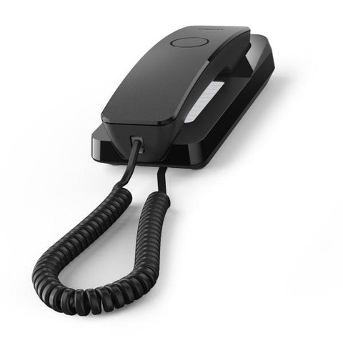 Gigaset DESK 200 Telefono analogico Nero (Desk 200 Analog Telephone - Black - Warranty: 12M)