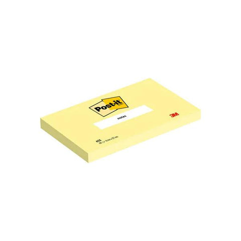 3M POST-IT BLOCCHETTO 76X127 mm 100 FOGLI GIALLO CONF 12 Pz.