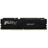 KINGSTON FURY BEAST KIT MEMORIA RAM 2x8GB 16GB TOTALI 5.600 MHz TECNOLOGIA DDR5 TIPOLOGIA DIMM 288-PIN CL36 NERO