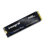 Integral INSSD2TM280NM3PX drives allo stato solido 2 TB M.2 PCI Express 4.0 NVMe TLC (2TB - 2000GB SSD M.2 2280 NVME 1.4 PCIe Gen4 x4 R-4850MBs W-4400MBs IOPS R-620K W-630K TLC TBW 1048 M3 PLUS INTEG