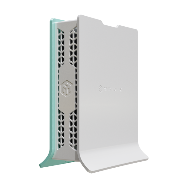 Mikrotik hAP router wireless Gigabit Ethernet Banda singola (2.4 GHz) Verde, Bianco