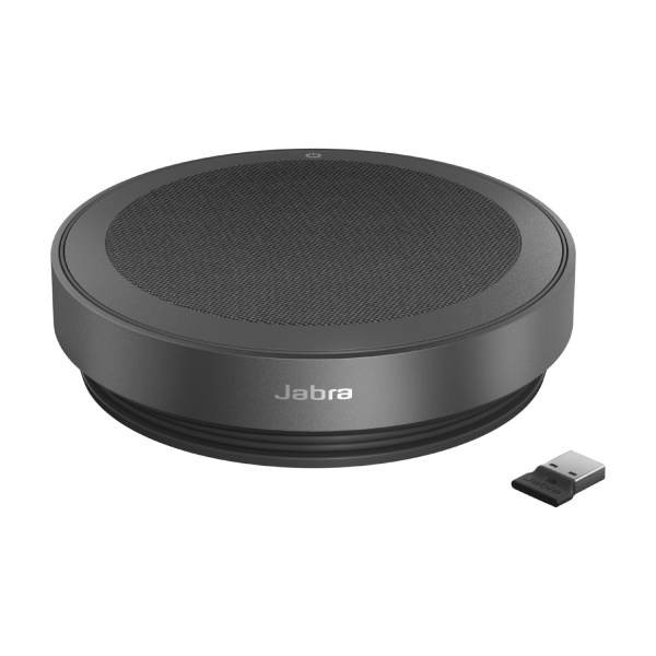 JABRA SPEAK2 75 MS VIVAVOCE UNIVERSALE BLUETOOTH 5.2 USB-C USB-A MICROFONO INTEGRATO GRIGIO SCURO
