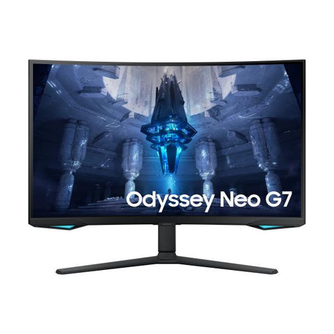 Monitor Samsung S32BG750NP para PC, 81,3 cm [32", 3840 x 2160 píxeles, 4K Ultra HD, LED Nero (Samsung Odyssey Neo G7 S32BG750NP - Serie G75NB - Monitor QLED - Gaming - Curvo - 32" - 3840 x 2160 4K a 165 Hz - V