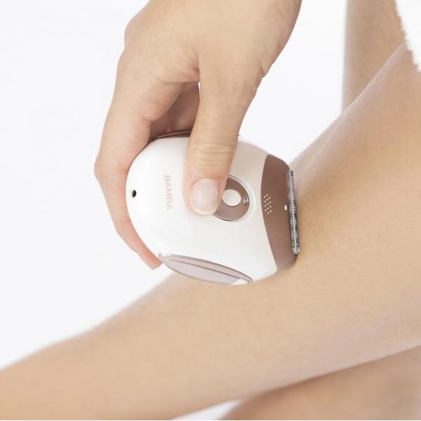 CECOTEC SKINCARE DEPIL-ACTION EPILATORE DONNA CON TESTINE INTERCAMBIABILI BATTERIA AL LITIO 700 mAh 2 VELOCITA' BIANCO BRONZO
