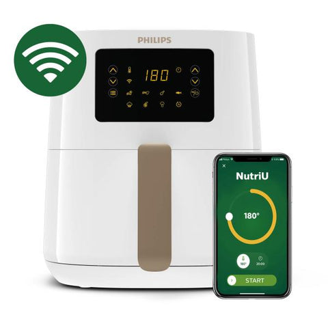 Philips 5000 series HD9255/30 friggitrice Singolo 4,1 L Indipendente 1400 W Friggitrice ad aria calda Bianco