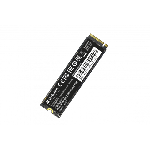 VERBATIM Vi3000 SSD 256GB M.2 NVMe PCIe Gen 3.0 x 4 LETTURA 3.300 MB/s-SCRITTURA 1.300 MB/s
