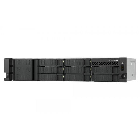 QNAP TS-855EU-8G NAS CHASSIS RACK INTEL ATOM C5125 2.8GHz RAM 8GB 8 BAY HDD 2.5"/3.5" BLACK