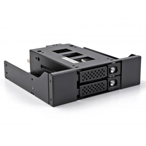 DeLOCK 47011 pannello drive bay 2x 2,5" Vassoio per unità di memorizzazione Nero