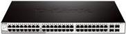 D-Link DGS 1210-52 - Switch - 48 x 10/100/1000 + 4 x Gigabit SFP - Desktop, an Rack montierbar - AC 100/230 V